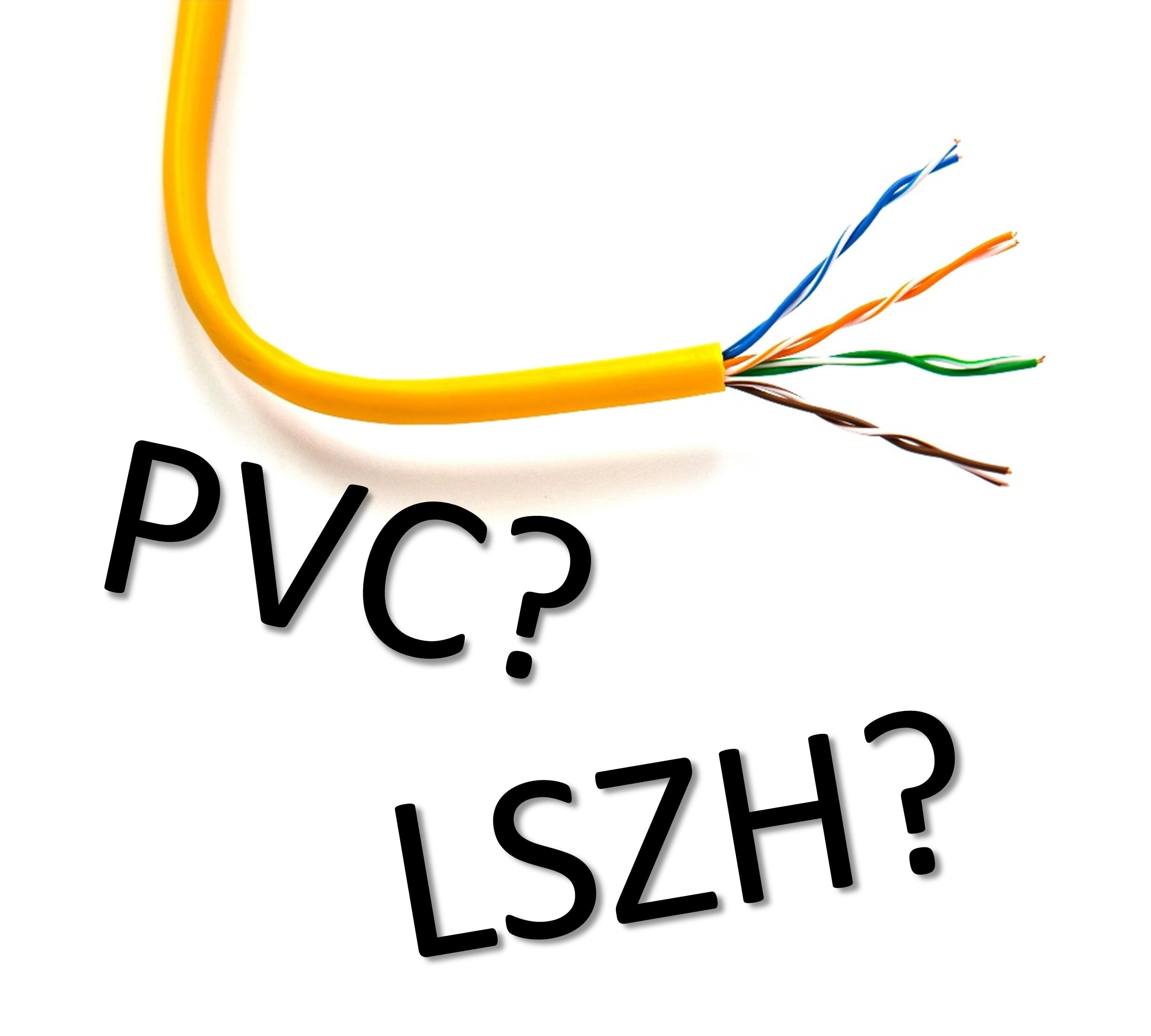 PVC 또는 LSZH LAN 케이블 재킷